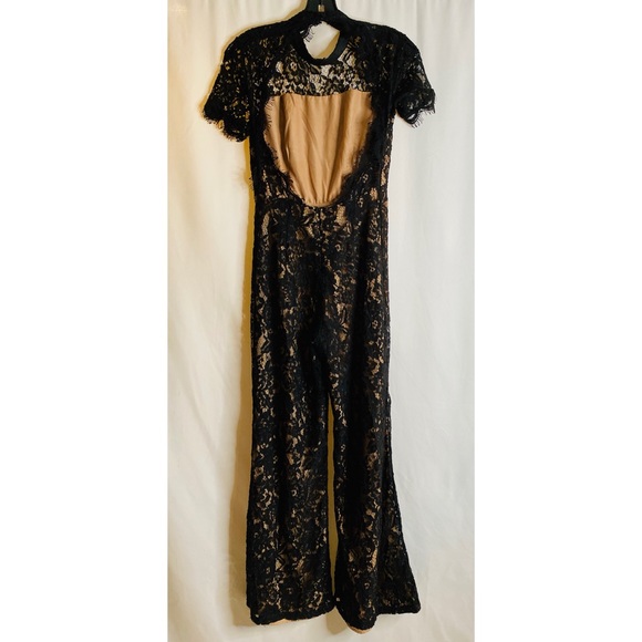 New Lace Black Jumpsuit - Picture 4 of 5